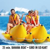 bananaboat collaborazione con go kart riccione rimini