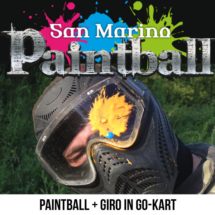 paintball con giro in gokart rimini riccione